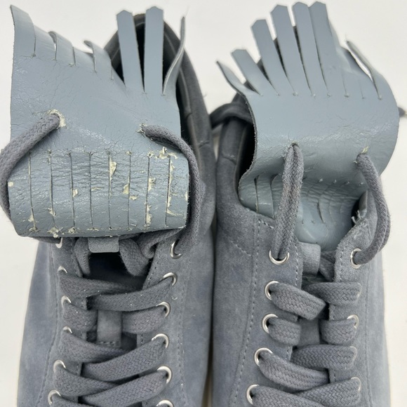 Michael Kors Keaton Kiltie Sneakers Suede Blue Fringe
Lace Up Size 8.5 - Picture 15 of 16